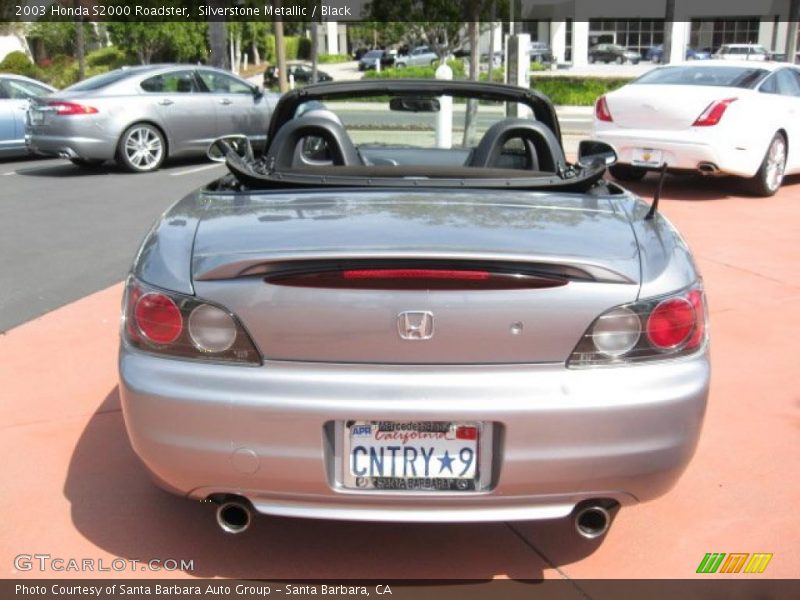 Silverstone Metallic / Black 2003 Honda S2000 Roadster