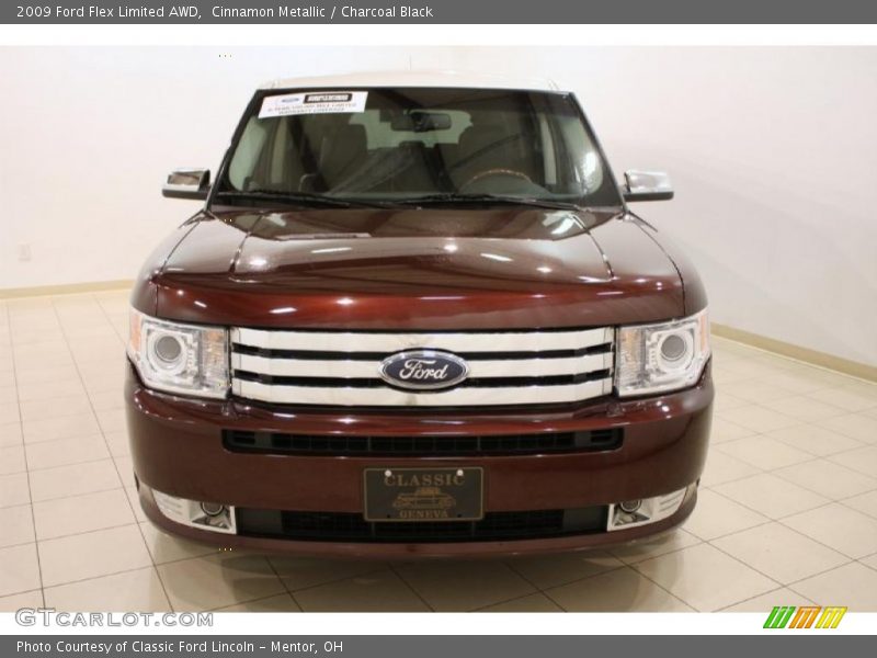 Cinnamon Metallic / Charcoal Black 2009 Ford Flex Limited AWD