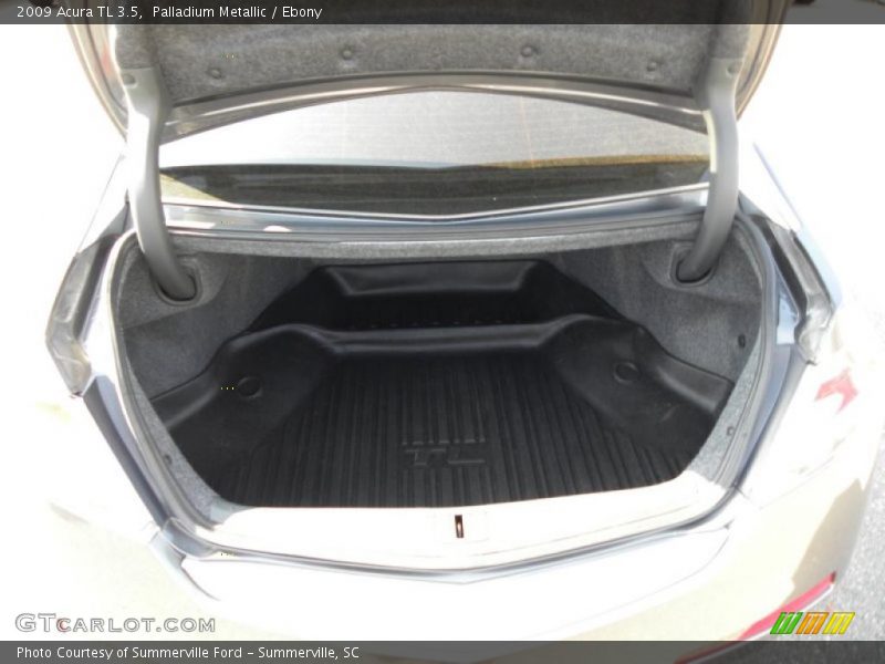 Palladium Metallic / Ebony 2009 Acura TL 3.5