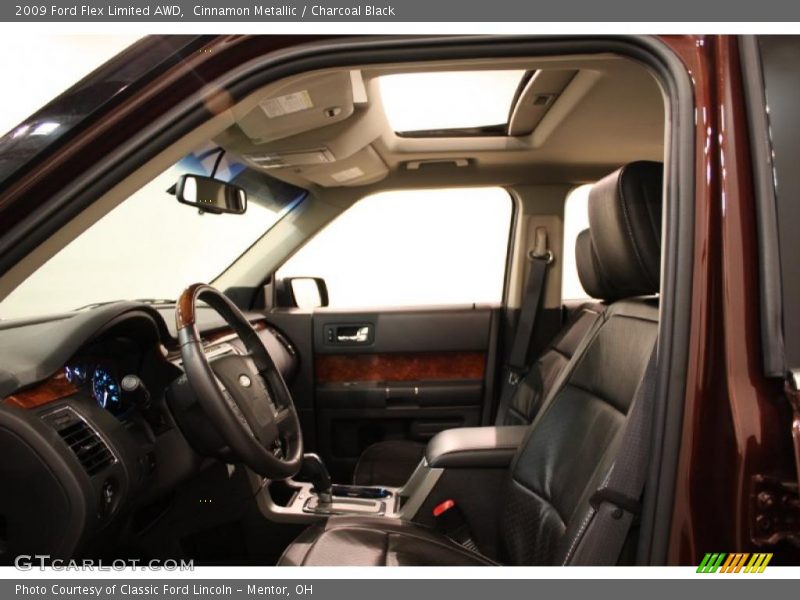 Cinnamon Metallic / Charcoal Black 2009 Ford Flex Limited AWD