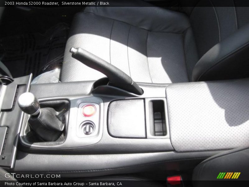 Silverstone Metallic / Black 2003 Honda S2000 Roadster