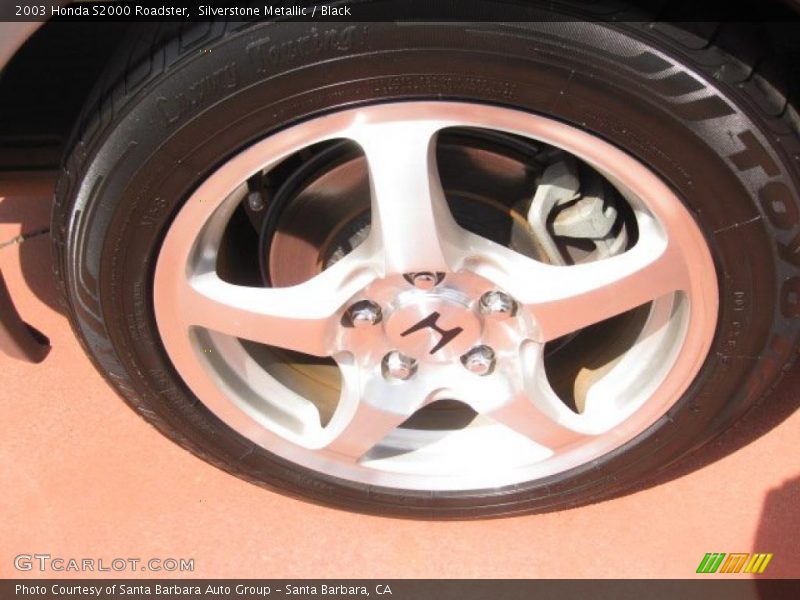 Silverstone Metallic / Black 2003 Honda S2000 Roadster