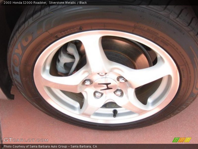 Silverstone Metallic / Black 2003 Honda S2000 Roadster