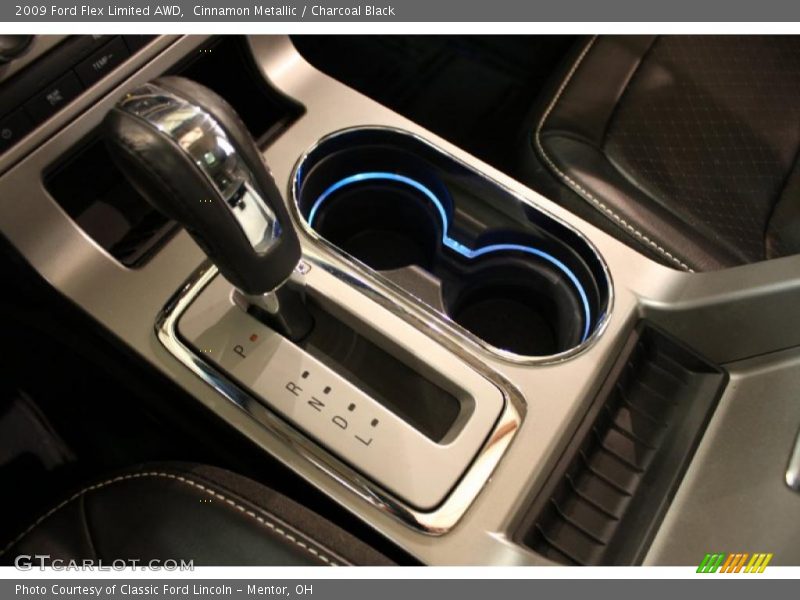 Cinnamon Metallic / Charcoal Black 2009 Ford Flex Limited AWD