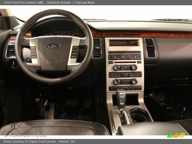 Cinnamon Metallic / Charcoal Black 2009 Ford Flex Limited AWD