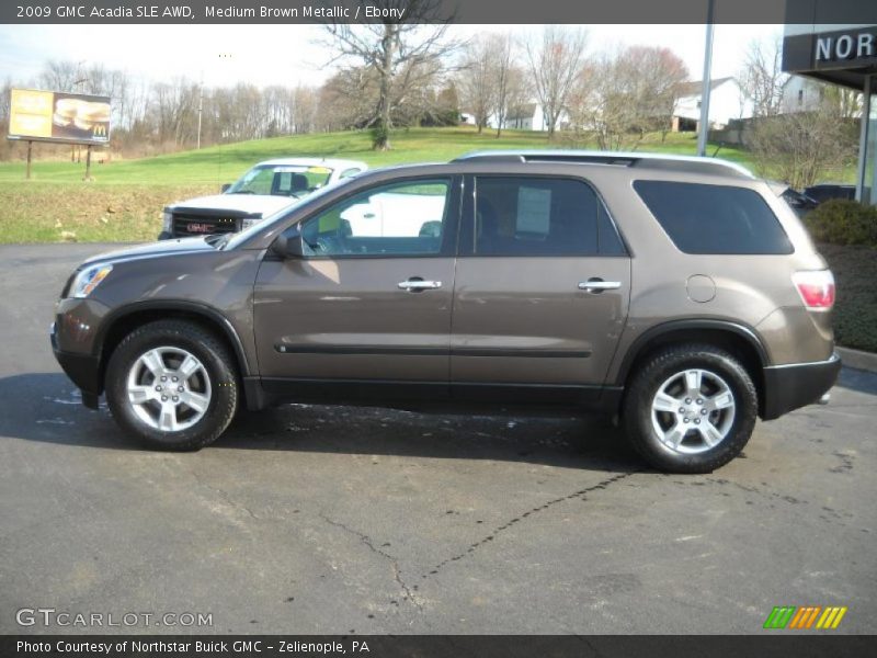  2009 Acadia SLE AWD Medium Brown Metallic