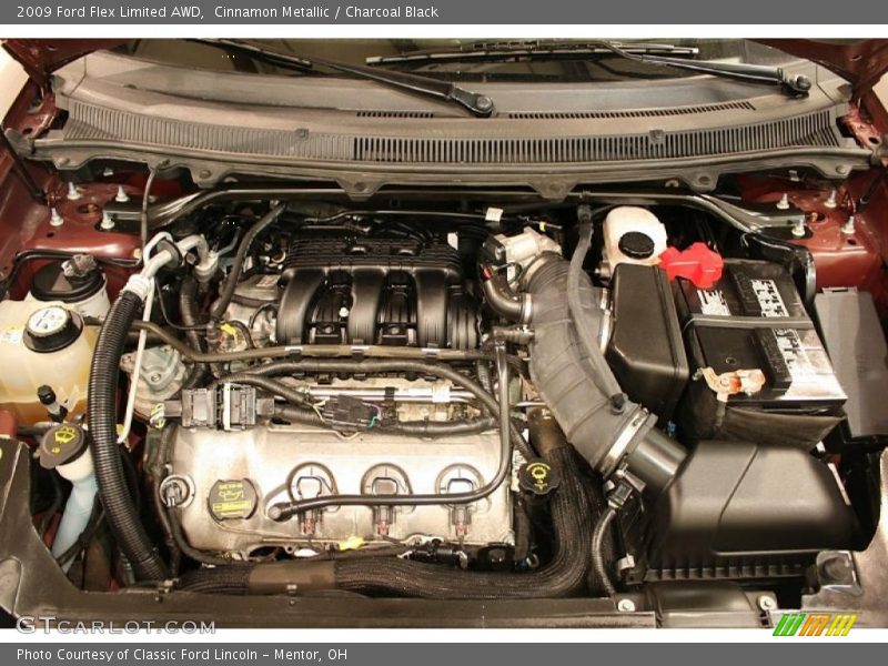 Cinnamon Metallic / Charcoal Black 2009 Ford Flex Limited AWD