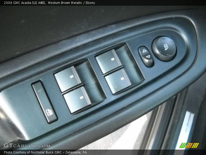 Controls of 2009 Acadia SLE AWD