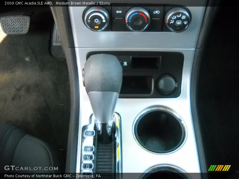 Medium Brown Metallic / Ebony 2009 GMC Acadia SLE AWD