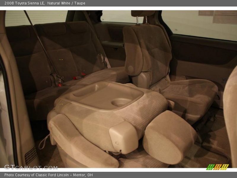 Natural White / Taupe 2008 Toyota Sienna LE