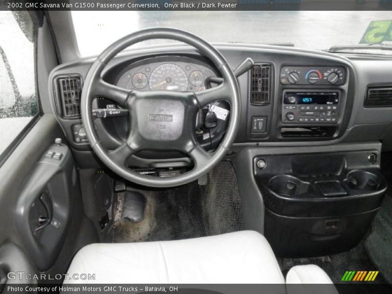 Onyx Black / Dark Pewter 2002 GMC Savana Van G1500 Passenger Conversion