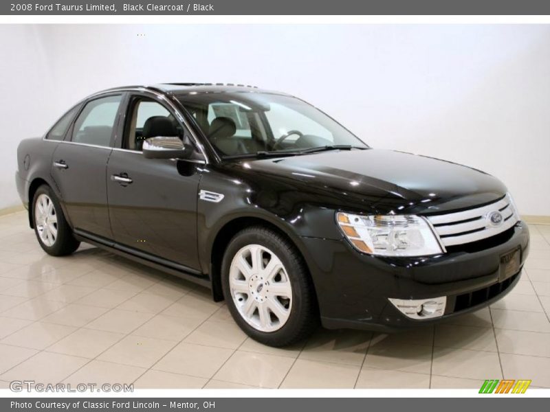 Black Clearcoat / Black 2008 Ford Taurus Limited