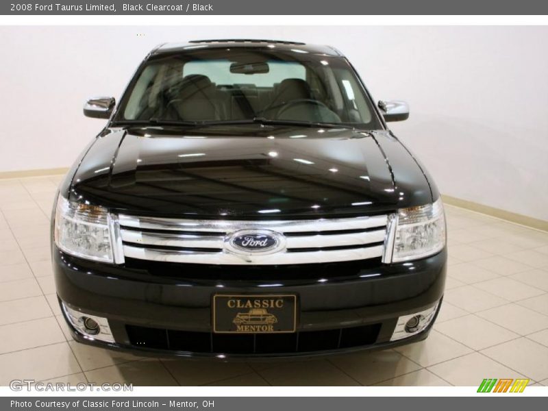 Black Clearcoat / Black 2008 Ford Taurus Limited