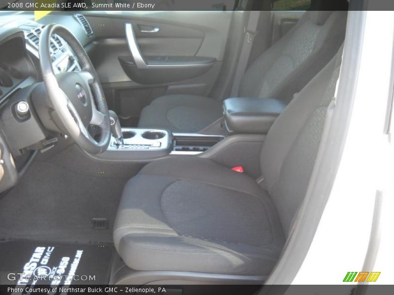Summit White / Ebony 2008 GMC Acadia SLE AWD