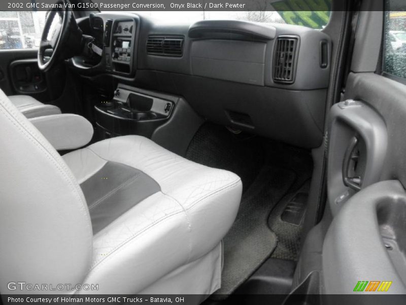 Onyx Black / Dark Pewter 2002 GMC Savana Van G1500 Passenger Conversion