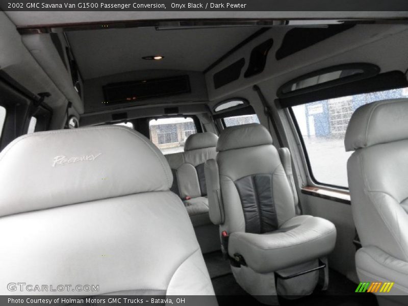 Onyx Black / Dark Pewter 2002 GMC Savana Van G1500 Passenger Conversion