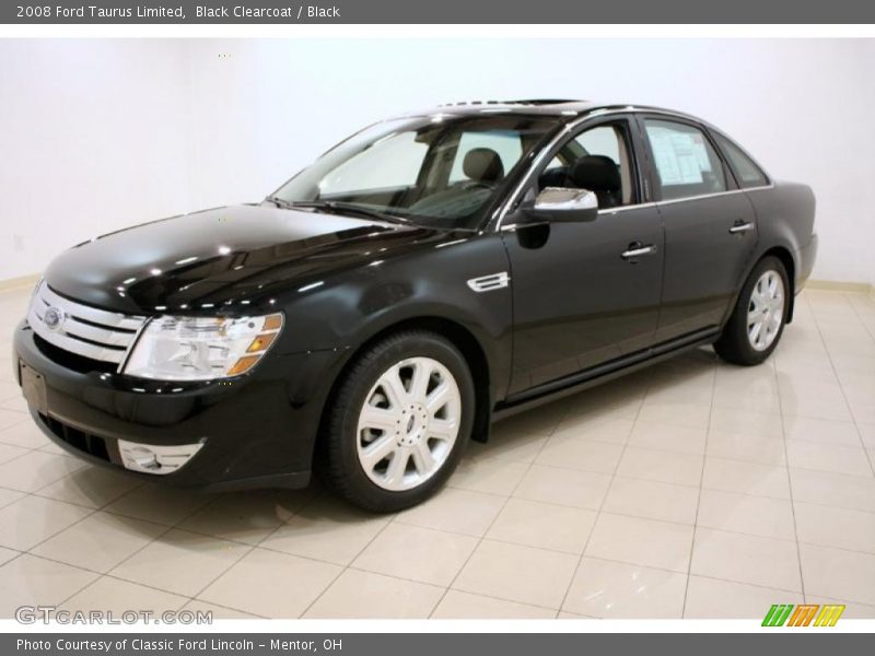 Black Clearcoat / Black 2008 Ford Taurus Limited