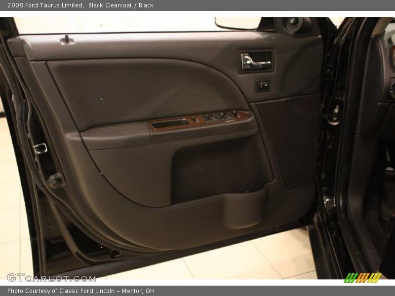 Black Clearcoat / Black 2008 Ford Taurus Limited