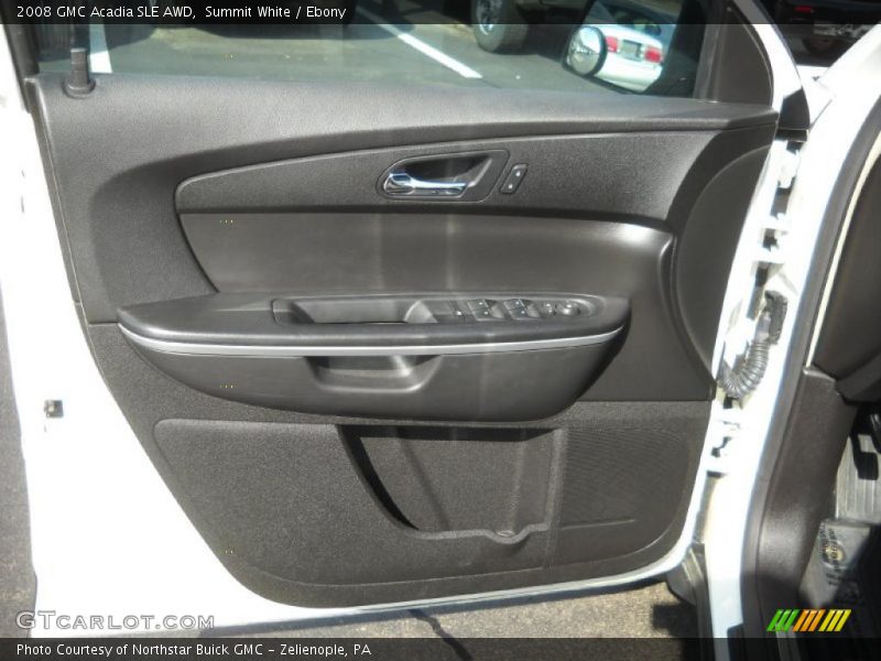Summit White / Ebony 2008 GMC Acadia SLE AWD