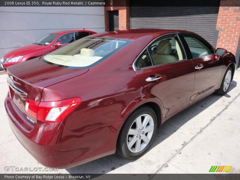Royal Ruby Red Metallic / Cashmere 2008 Lexus ES 350