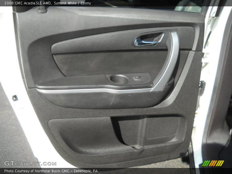Summit White / Ebony 2008 GMC Acadia SLE AWD
