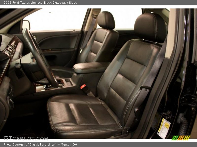 Black Clearcoat / Black 2008 Ford Taurus Limited