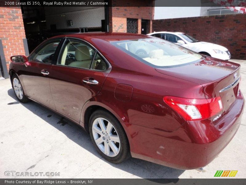 Royal Ruby Red Metallic / Cashmere 2008 Lexus ES 350