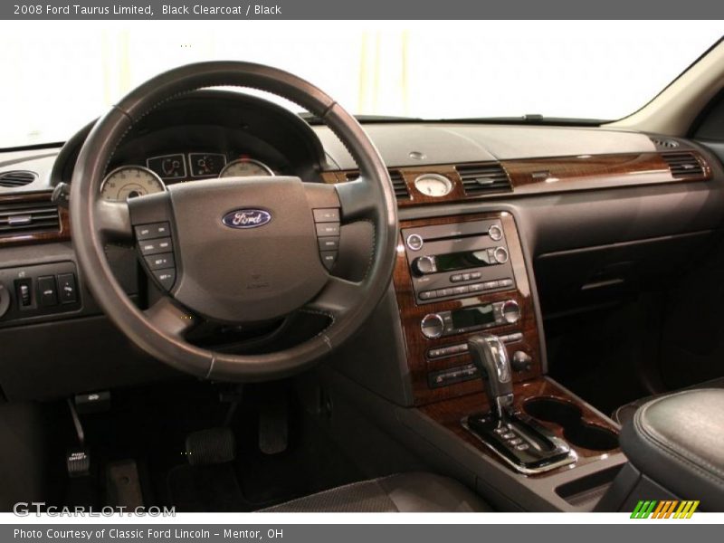 Black Clearcoat / Black 2008 Ford Taurus Limited