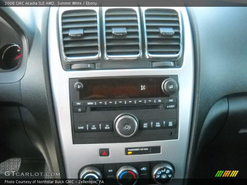 Summit White / Ebony 2008 GMC Acadia SLE AWD