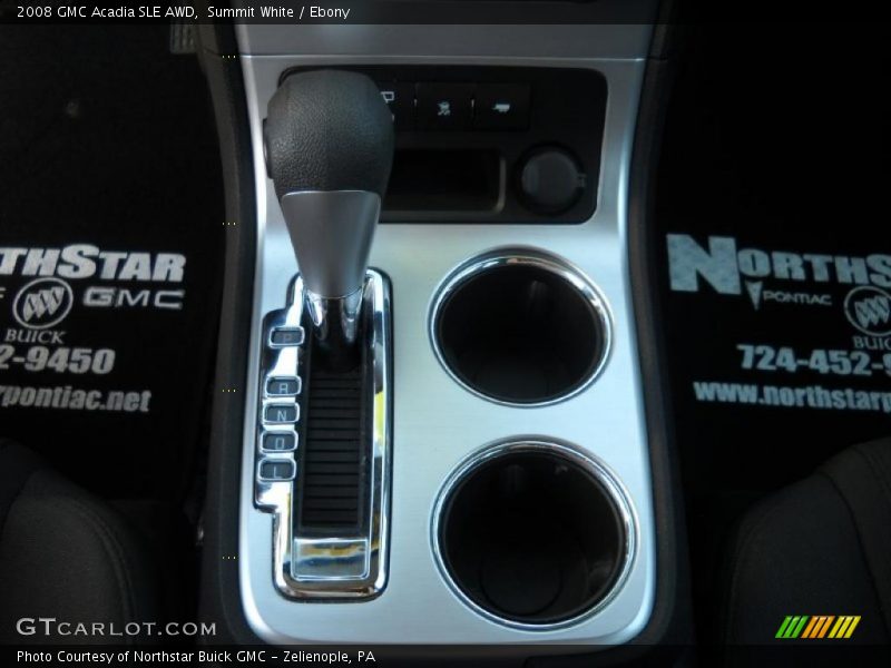 Summit White / Ebony 2008 GMC Acadia SLE AWD