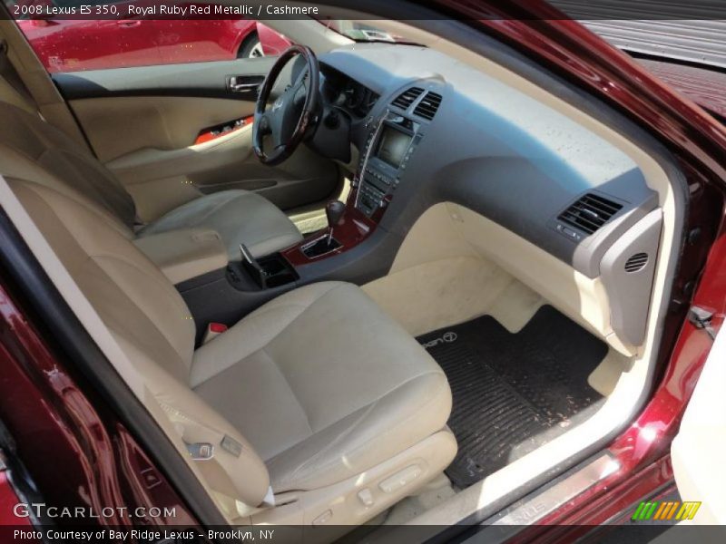 Royal Ruby Red Metallic / Cashmere 2008 Lexus ES 350