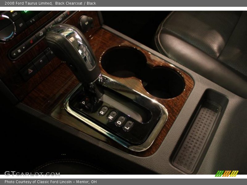 Black Clearcoat / Black 2008 Ford Taurus Limited