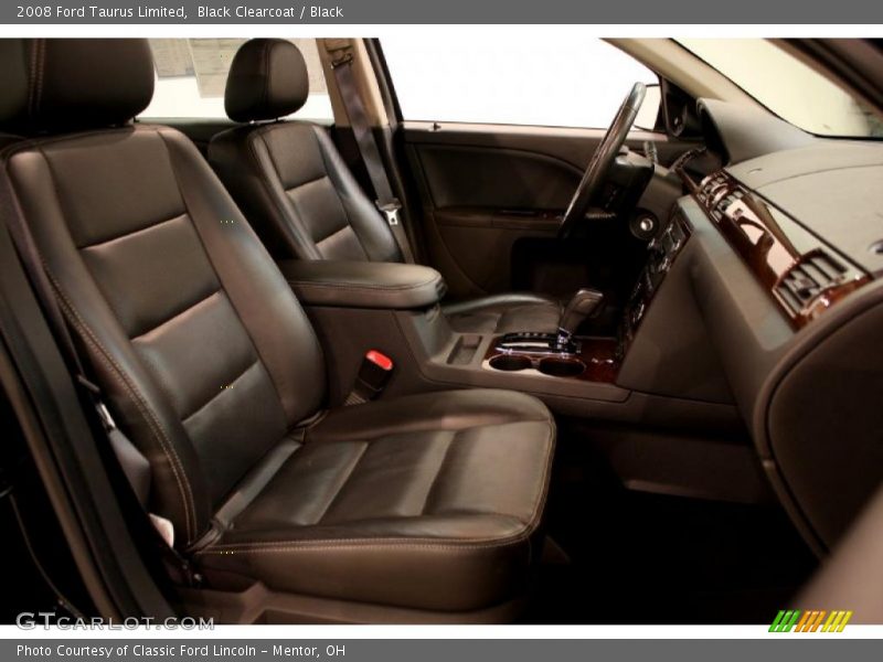 Black Clearcoat / Black 2008 Ford Taurus Limited