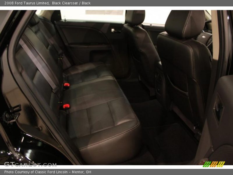 Black Clearcoat / Black 2008 Ford Taurus Limited