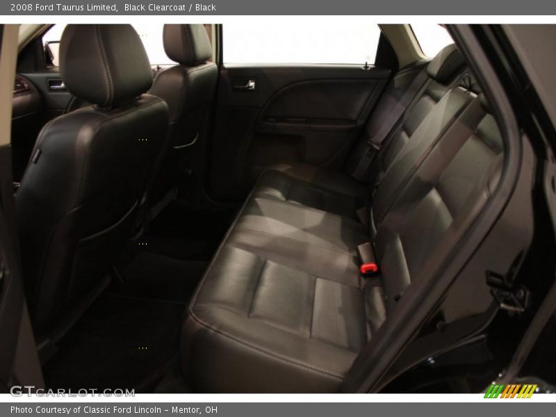 Black Clearcoat / Black 2008 Ford Taurus Limited