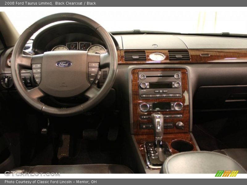 Black Clearcoat / Black 2008 Ford Taurus Limited