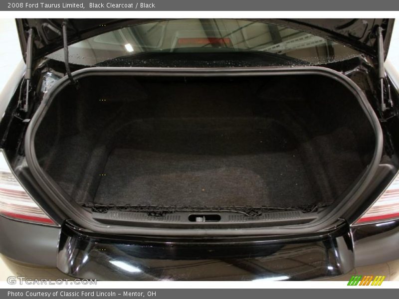 Black Clearcoat / Black 2008 Ford Taurus Limited