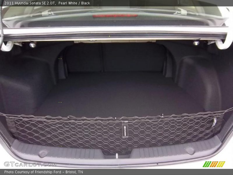 Pearl White / Black 2011 Hyundai Sonata SE 2.0T