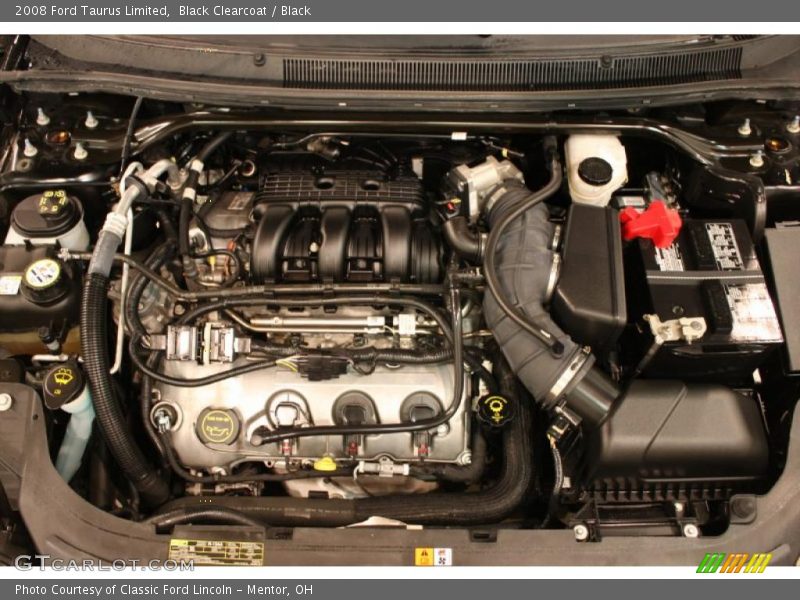 Black Clearcoat / Black 2008 Ford Taurus Limited
