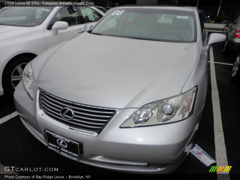 Tungsten Metallic / Light Gray 2008 Lexus ES 350