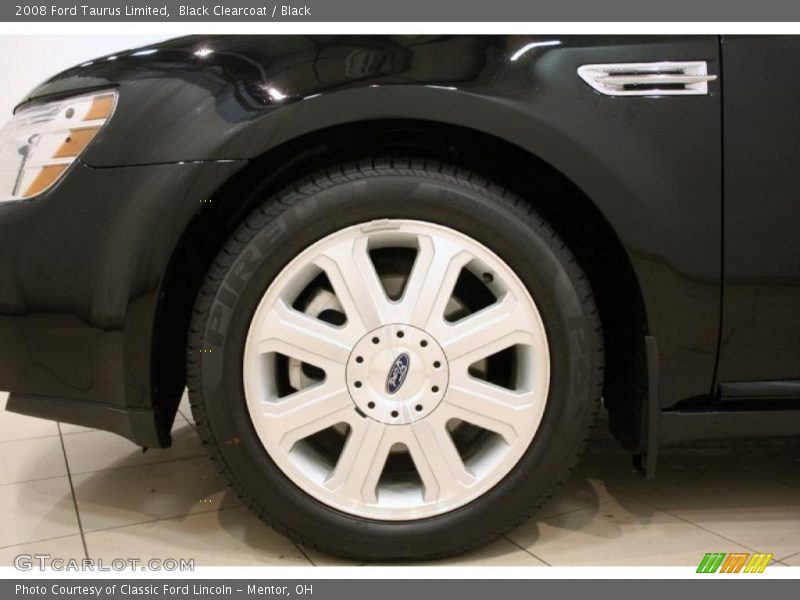 Black Clearcoat / Black 2008 Ford Taurus Limited
