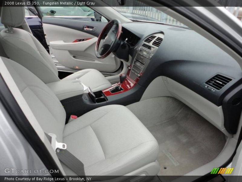 Tungsten Metallic / Light Gray 2008 Lexus ES 350