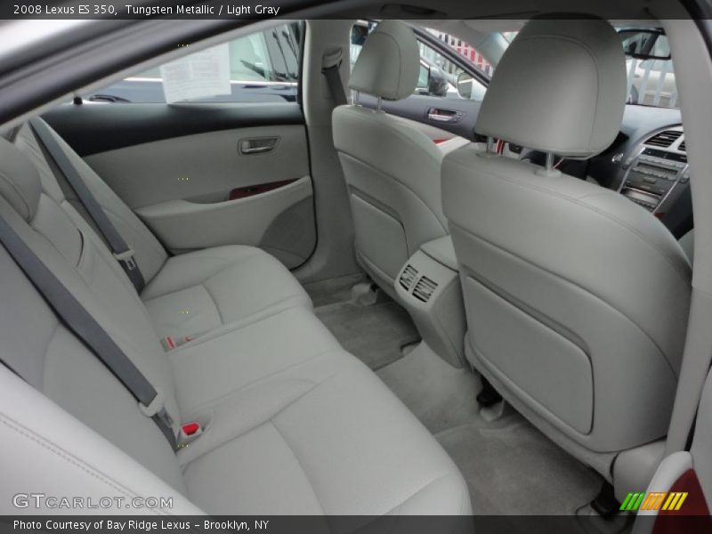 Tungsten Metallic / Light Gray 2008 Lexus ES 350