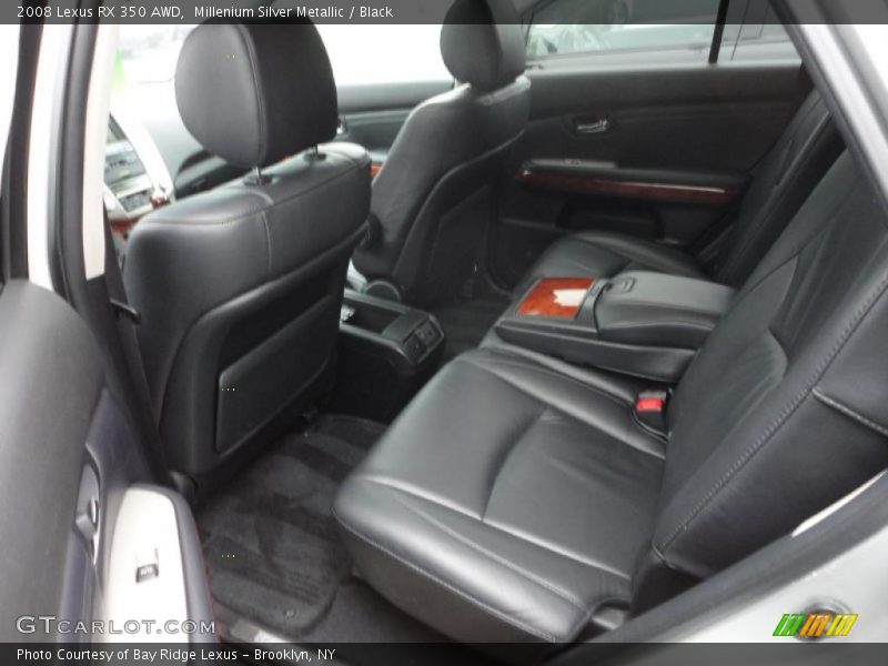 Millenium Silver Metallic / Black 2008 Lexus RX 350 AWD