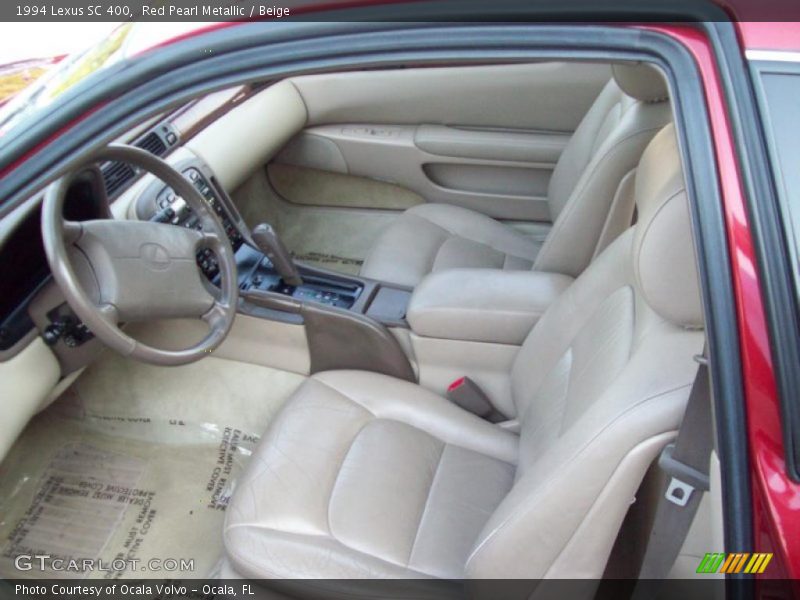  1994 SC 400 Beige Interior