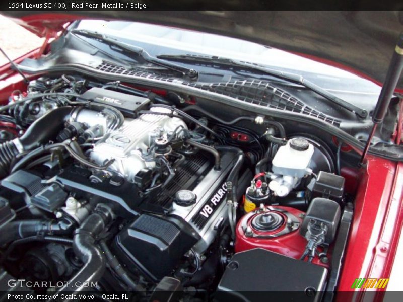  1994 SC 400 Engine - 4.0 Liter DOHC 32-Valve V8