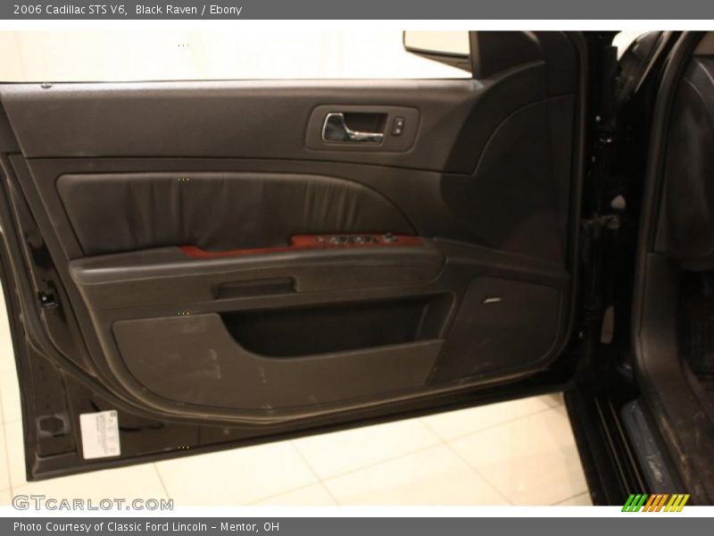 Black Raven / Ebony 2006 Cadillac STS V6
