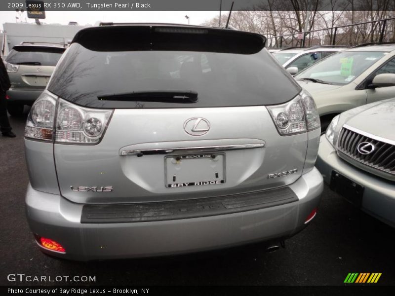 Tungsten Pearl / Black 2009 Lexus RX 350 AWD