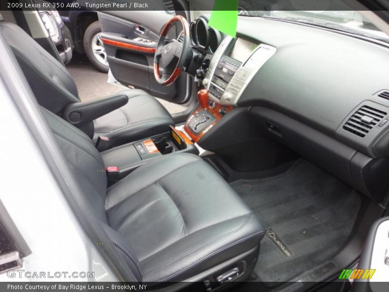 Tungsten Pearl / Black 2009 Lexus RX 350 AWD