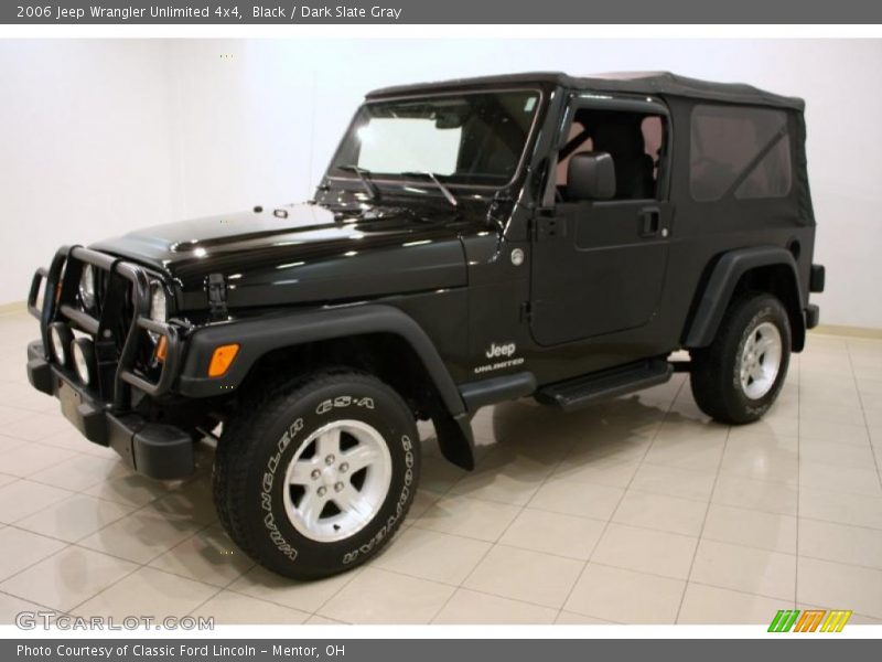 Black / Dark Slate Gray 2006 Jeep Wrangler Unlimited 4x4